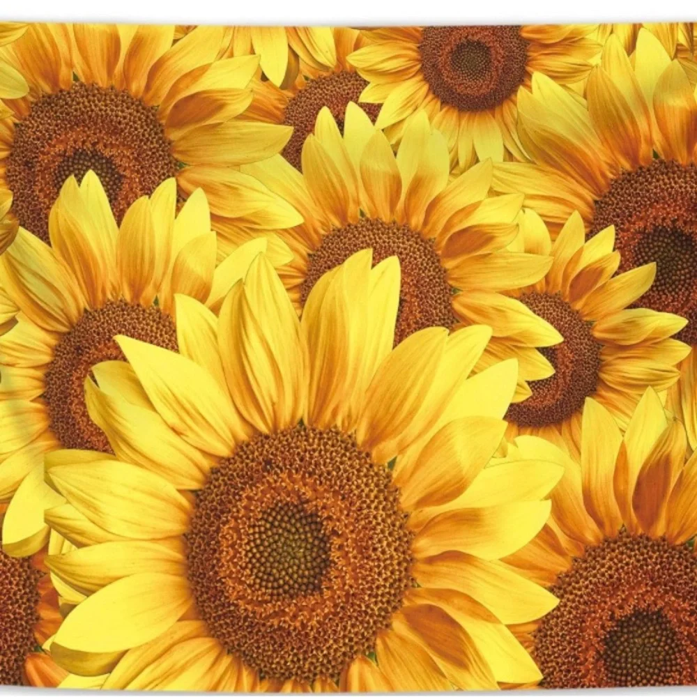 SUNFLOWER Tapestry Hanging Wall Art 60”X40”